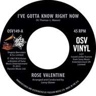Rose Valentine / Susan Barrett - I've Gotta Know Right Now / What's It Gonna Be 
