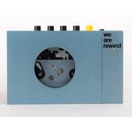 We Are Rewind - Portable BT Cassette Player (Blue/Kurt) 