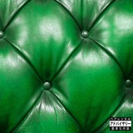 Sonnyjim X Camoflauge Monk - Money Green Leather Sofa 