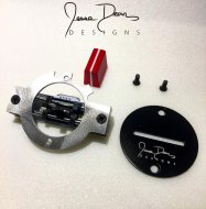 Jesse Dean Designs - JDDX2RS – Numark PT01 Scratch Fader (Black Plate) 