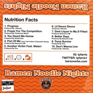 Ty Farris - Ramen Noodle Nights (Black Vinyl) 